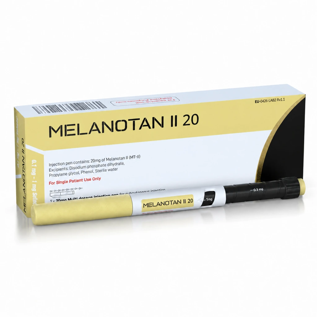 Melanotan II packaging