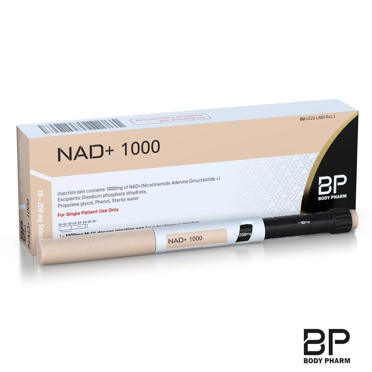 NAD+ packaging